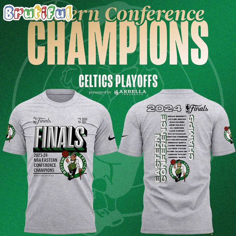 Boston Celtics Eastern Conference Championship Final 20232024 Shirt