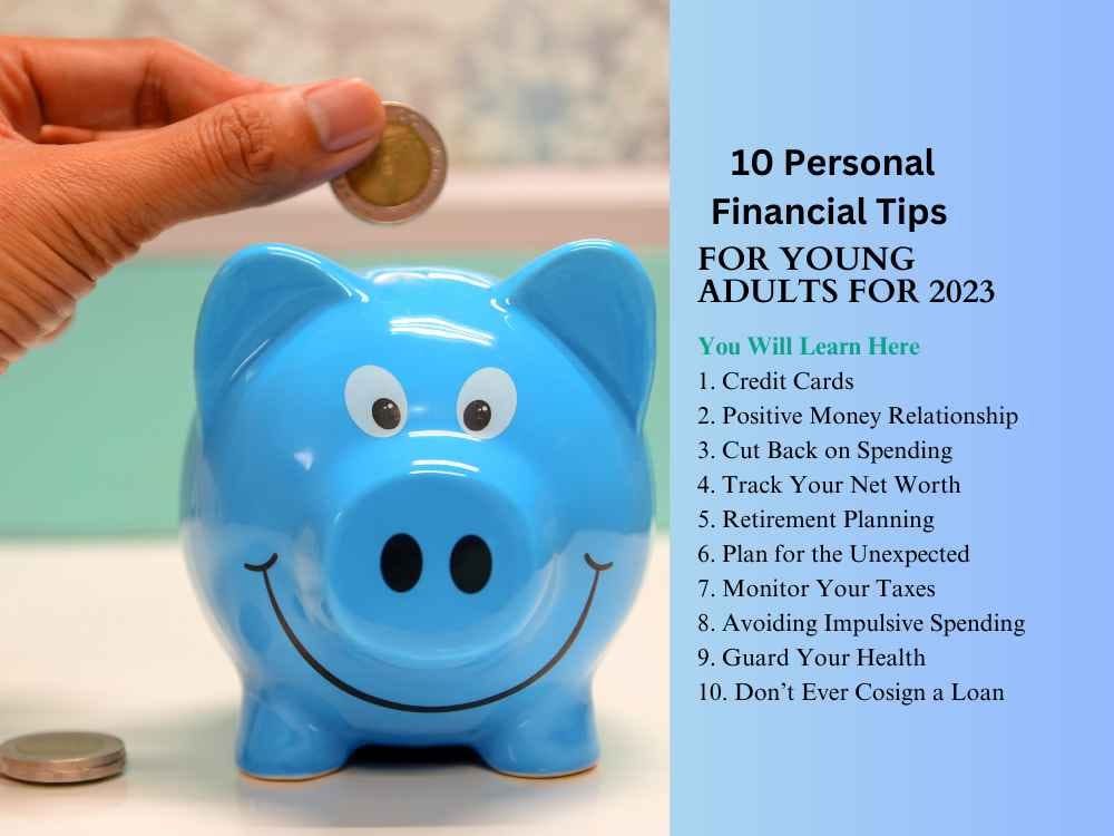 10 personal finance tips for young adults for 2023 by creative