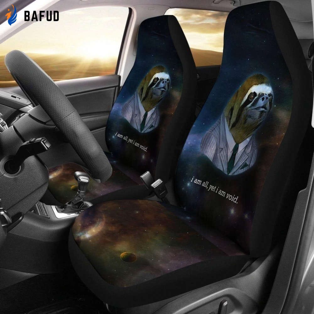 I Am All Yet I Am Void Sloth Zootopia Car Seat Covers For Fan Gifts