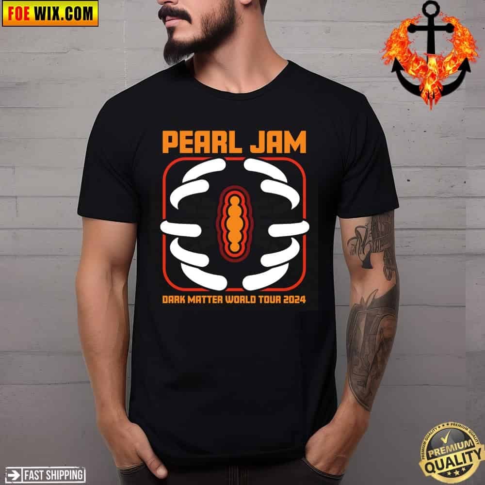 Pearl Jam Dark Matter World Tour 2024 Fan Gifts TShirt by Foewix Shop May, 2024 Medium