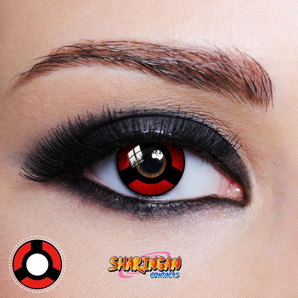 Izuna Uchiha Sharingan Contacts Sharingan Contacts