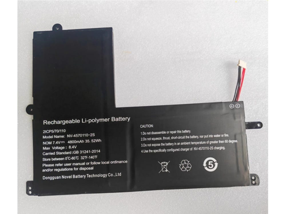 Batería para Portátil POSITIVO NV-4570110–2S más nueva