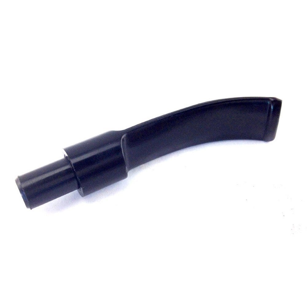 Acrylic Pipe Stem 9mm Bent Long Stem Pipe Mouthpiece for