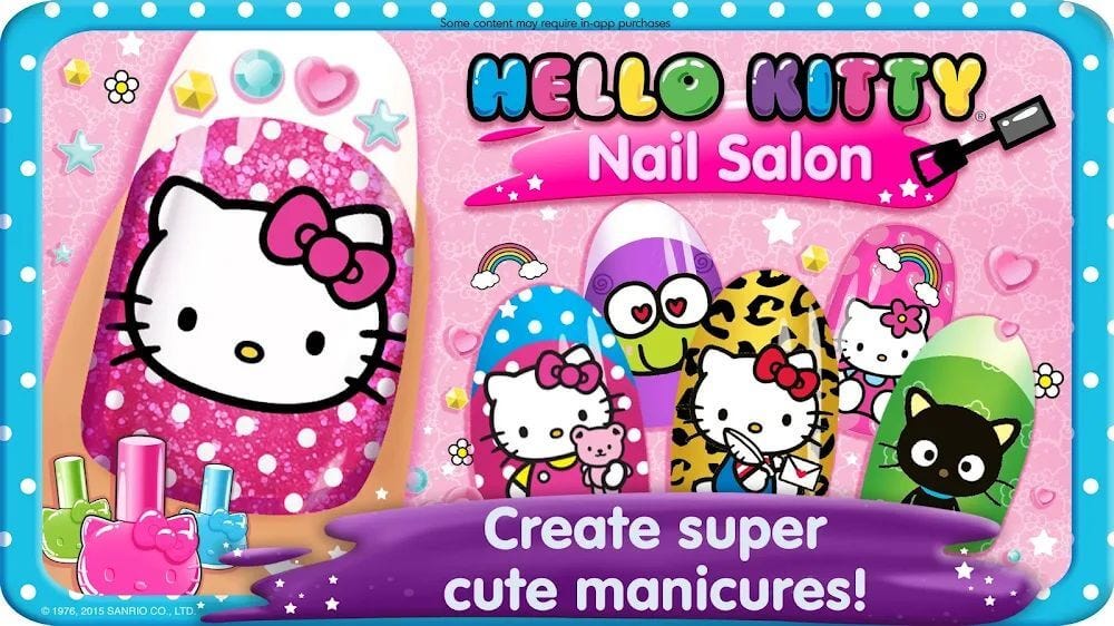 Download Hello Kitty Nail Salon MOD APK v2023.2.0 With Unlocked