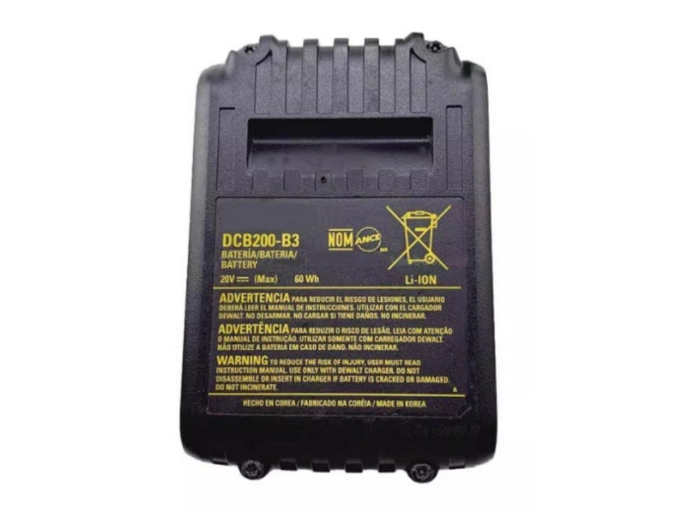 Sostituzione della batteria ricaricabile DEWALT DCB200-B3
