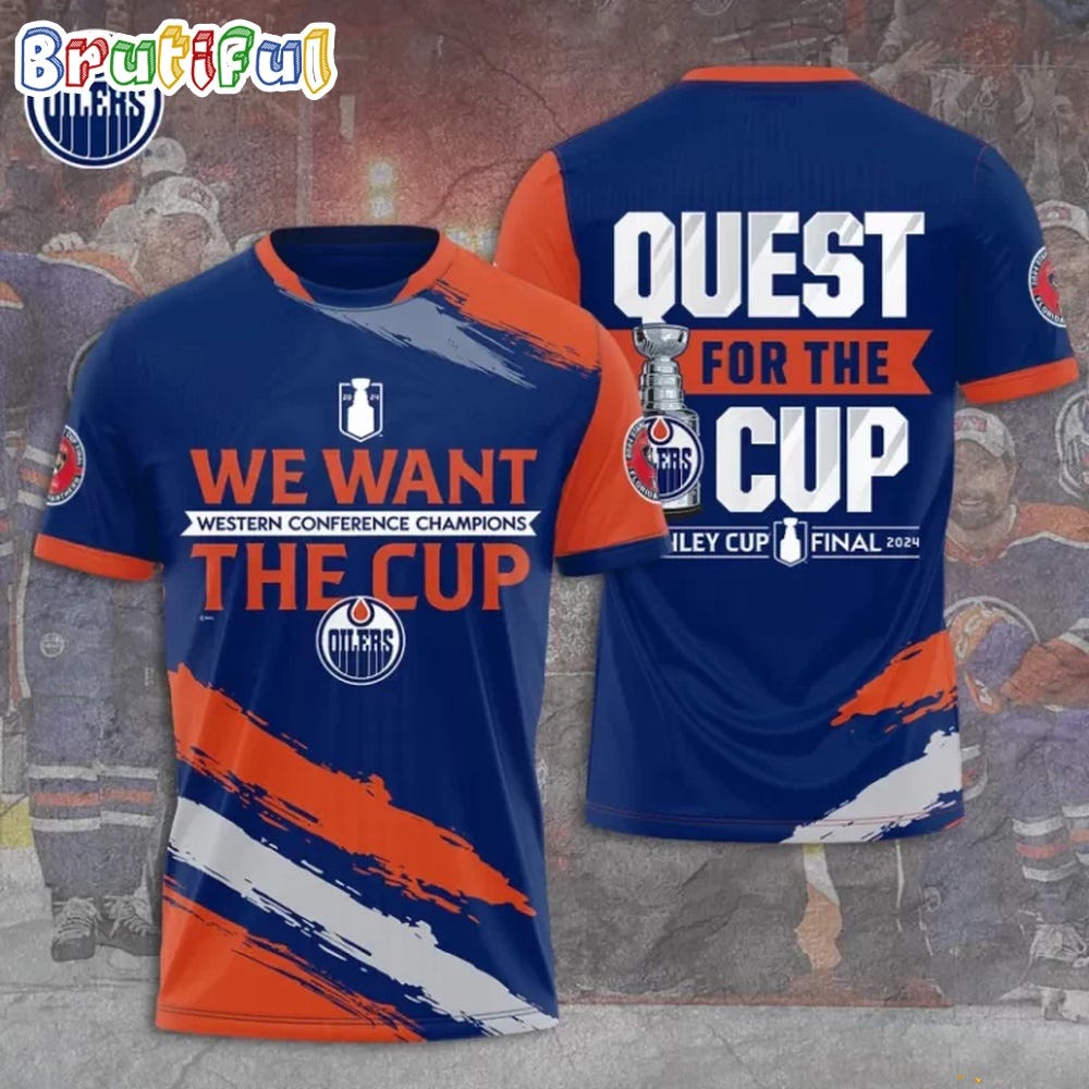 Edmonton Oilers 2024 NHL Western Conference Champions Quest For The Cup