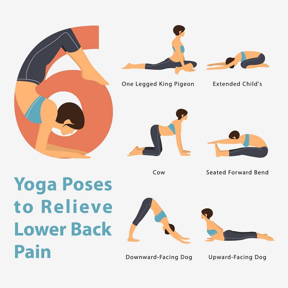 15 Gentle Yoga Poses For Lower Back Pain Relief