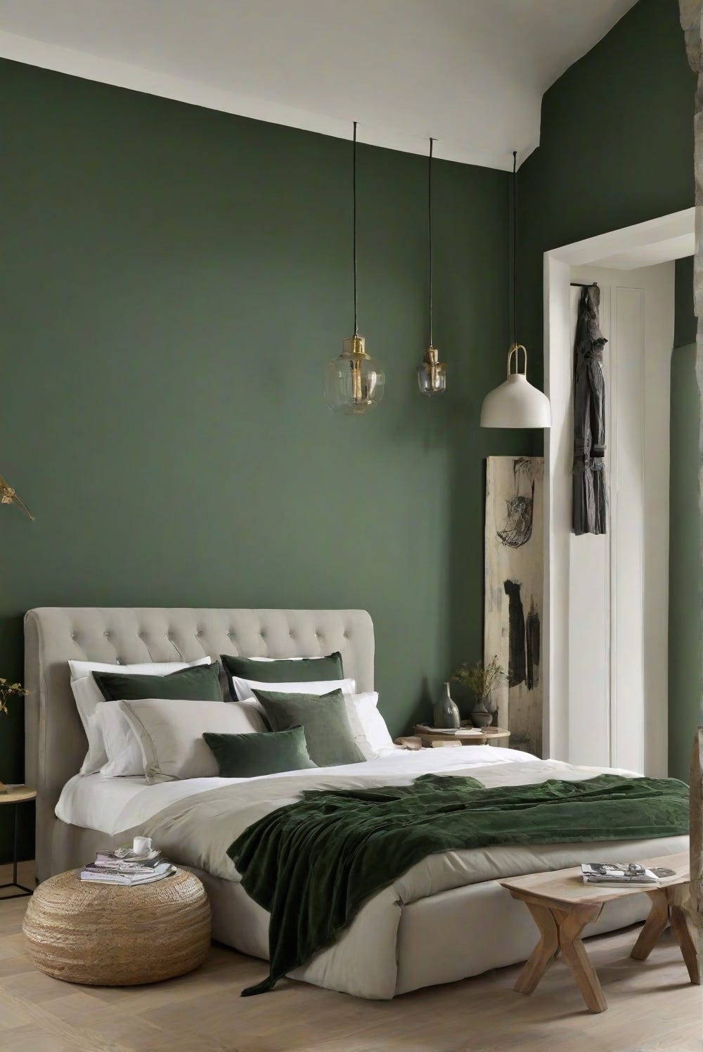 forest-green-wall-paint-2024-renovation Continue Reading — https ...