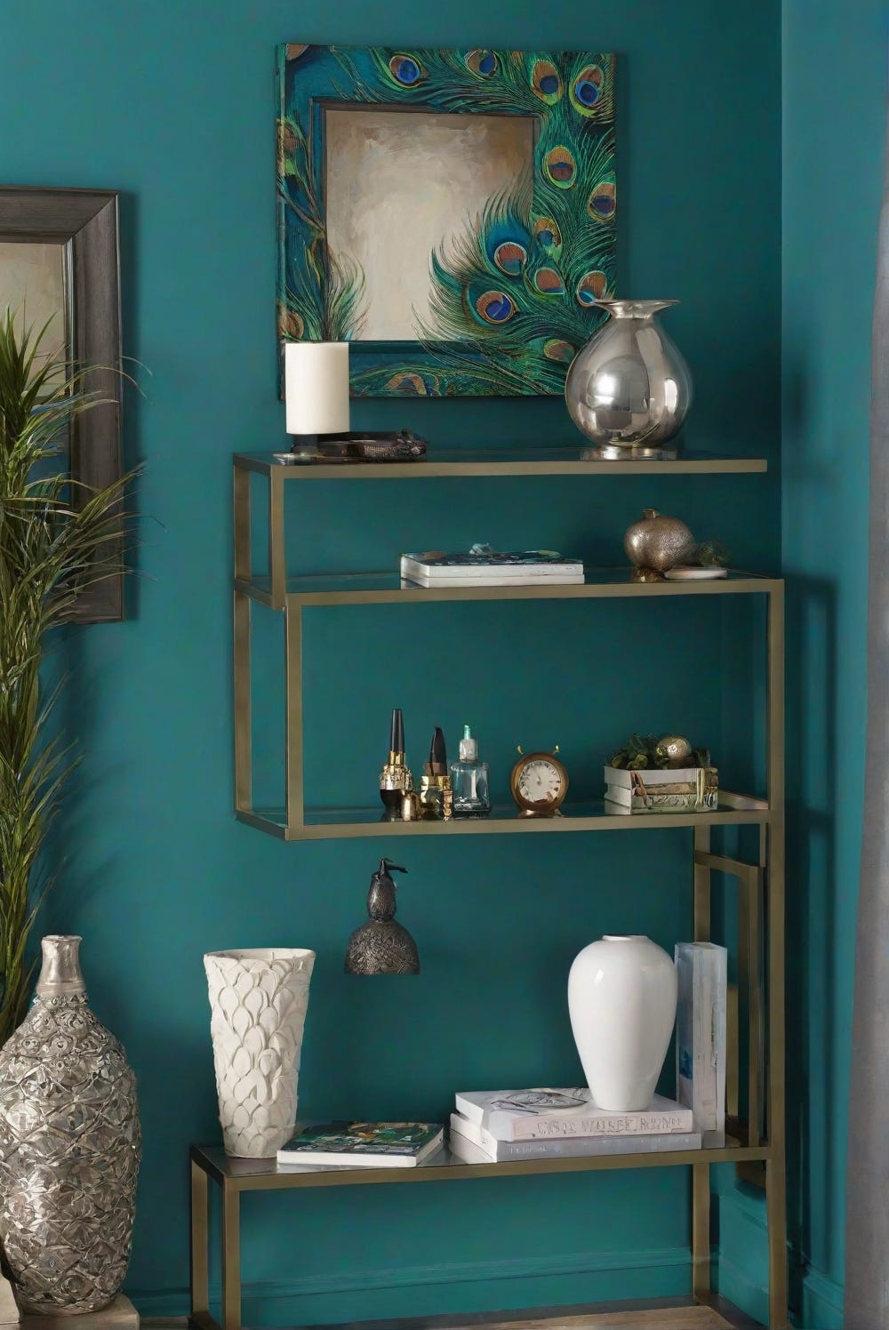 Bedroom Peacock Plume (SW 0020) is a beautiful and trendy paint color