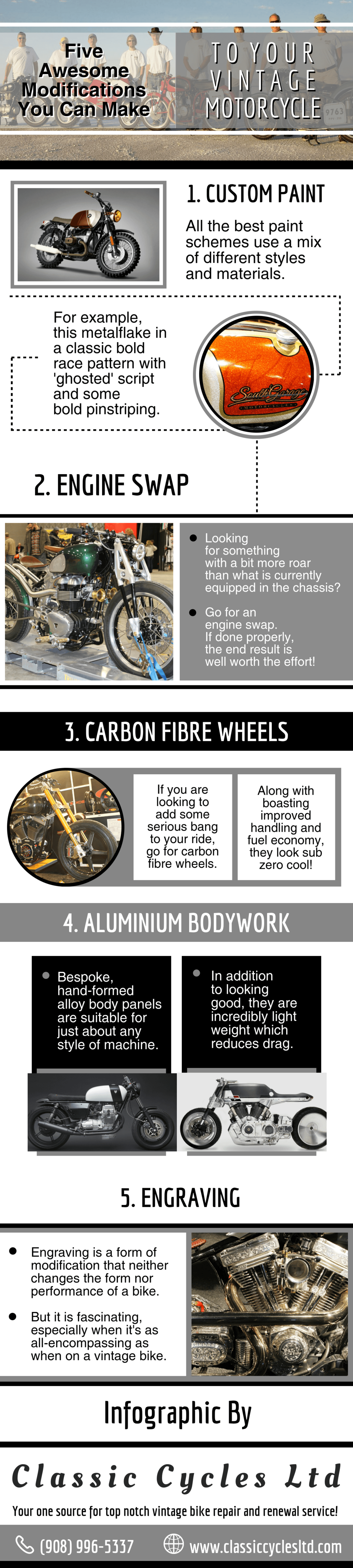 5 Awesome Modifications You Can Make To Your Vintage Motorcycle | by ...