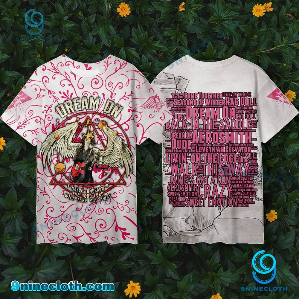 Aerosmith Dream On Official Comfort Colors T-Shirt main image 1