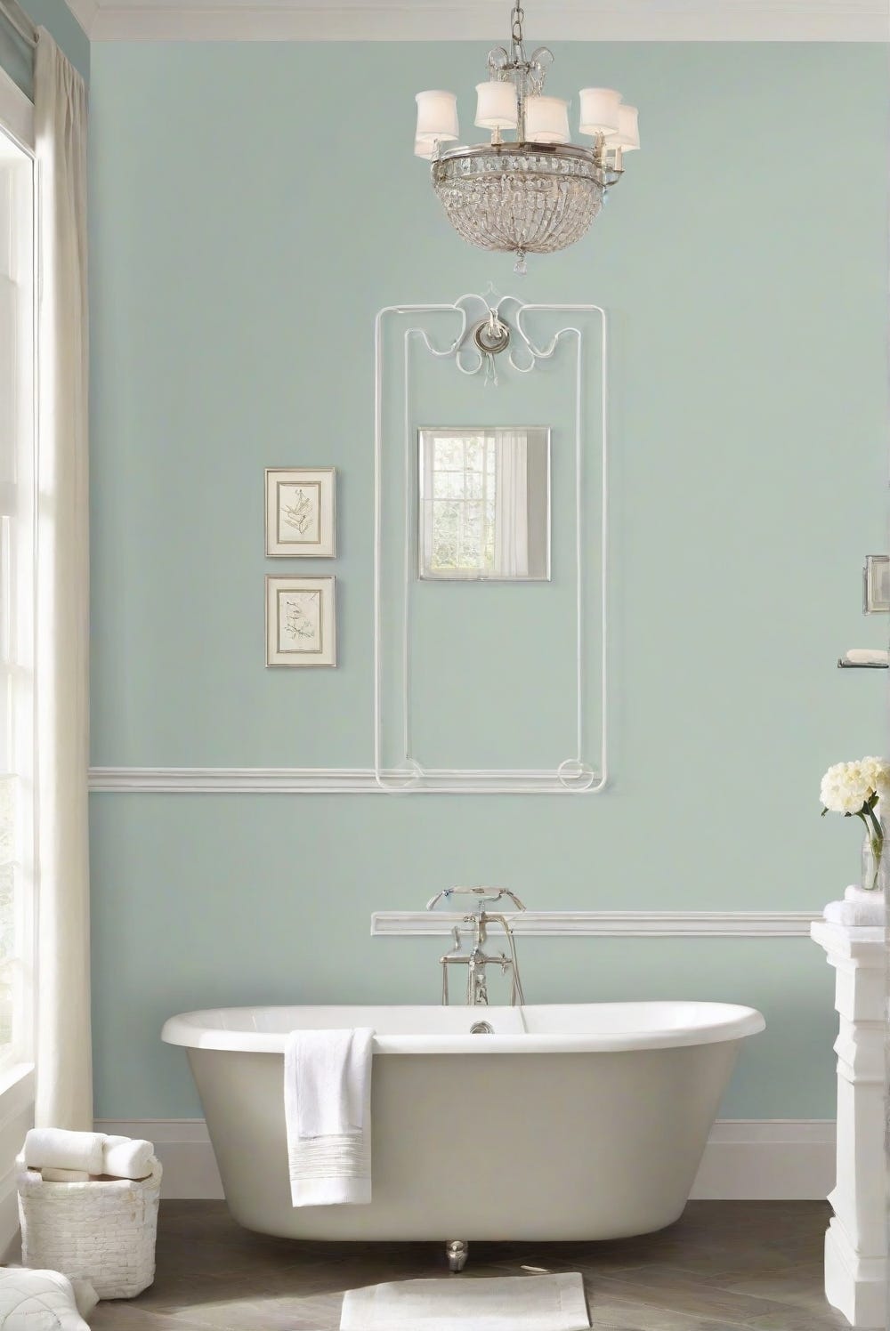 Discover why Sea Salt (SW 6204) wall paint is a bathroom game-changer ...