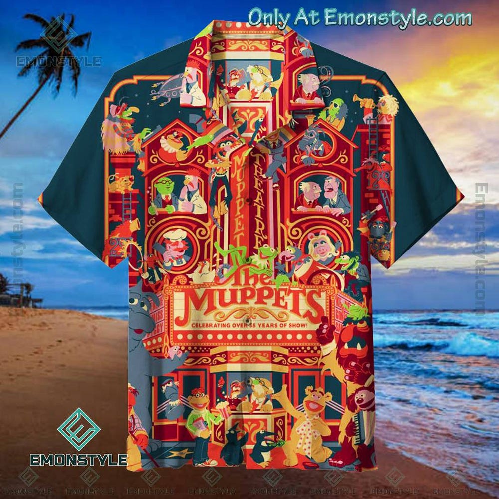 James Carroll’s Muppet Theatre Hawaiian Shirt | by Emonstyle Trends ...