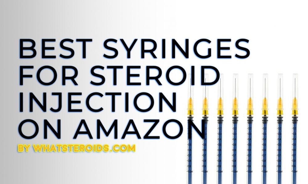 Best Syringes for Steroid Injection on Amazon Agevilrw iqnstcx Medium