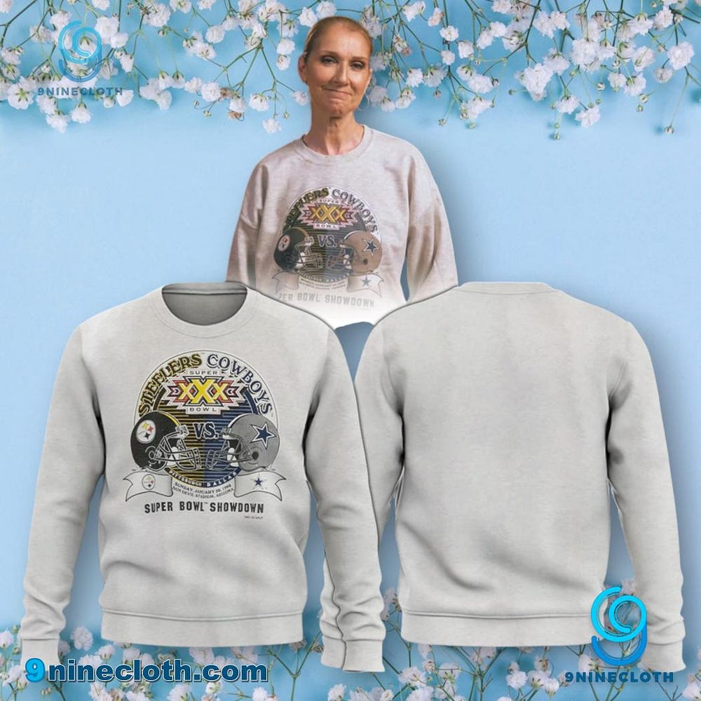 Celine Dion A Super Bowl Showdown Dallas Cowboys X Pittsburgh Steelers