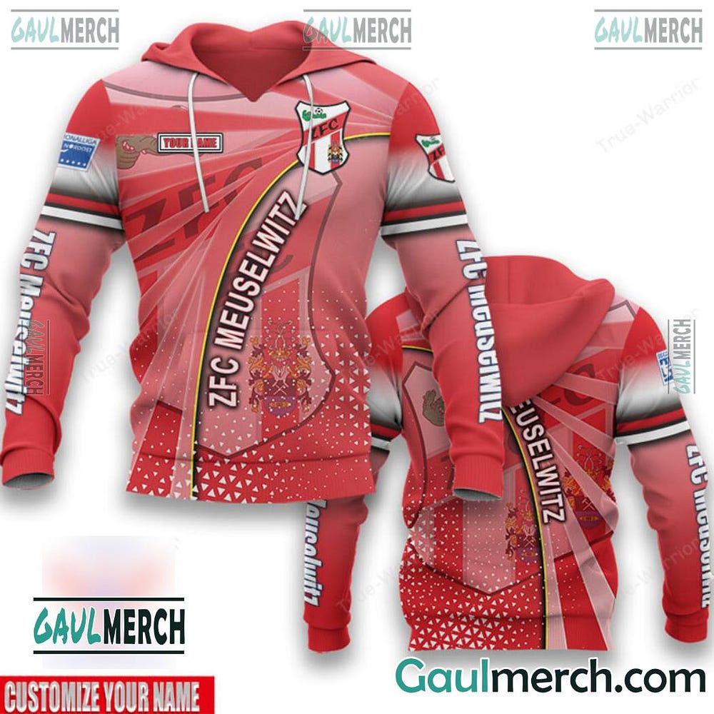 Show Your Support for ZFC Meuselwitz with a Custom Name T-Shirt