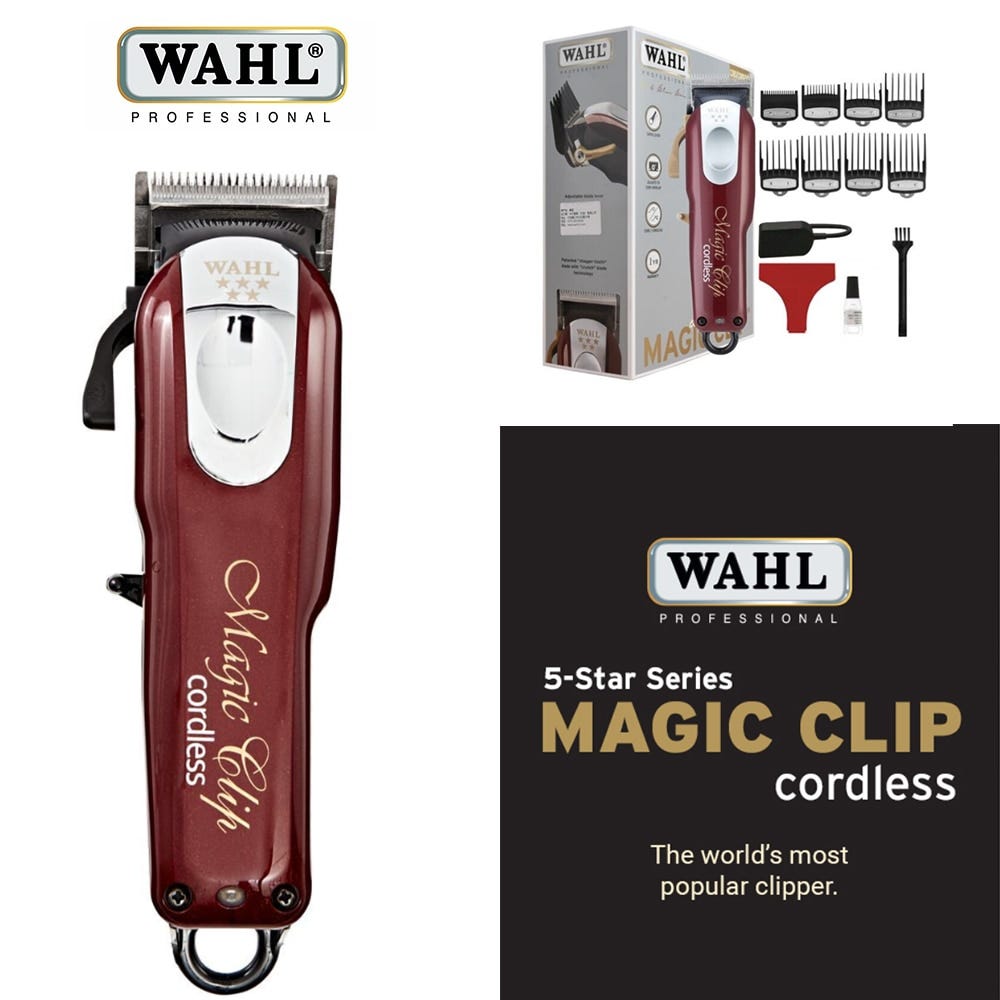 Review! Wahl 8148 Professional 5 Star Cordless Magic Clip Hair Clipper ...