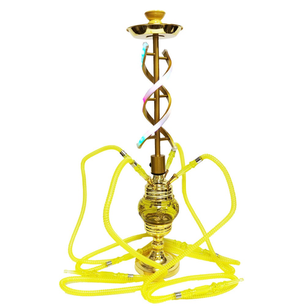 Middle Eastern Style Four-Pipe Aluminum Alloy Hookah Wholesale, by  Ojwdsewsmokling