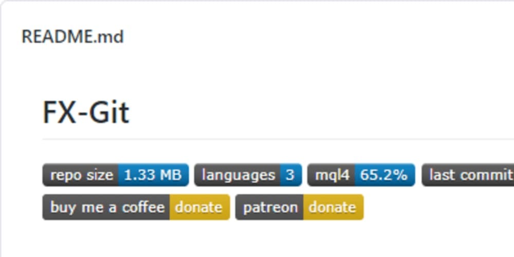Code count badges for your GitHub repositories