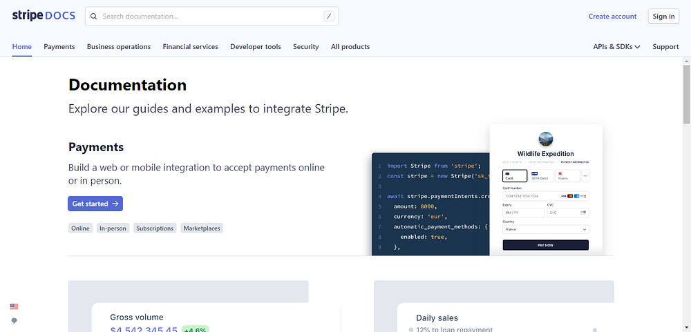 12 Tips You Can Learn from Stripe’s Documentation Portal | by Josh ...