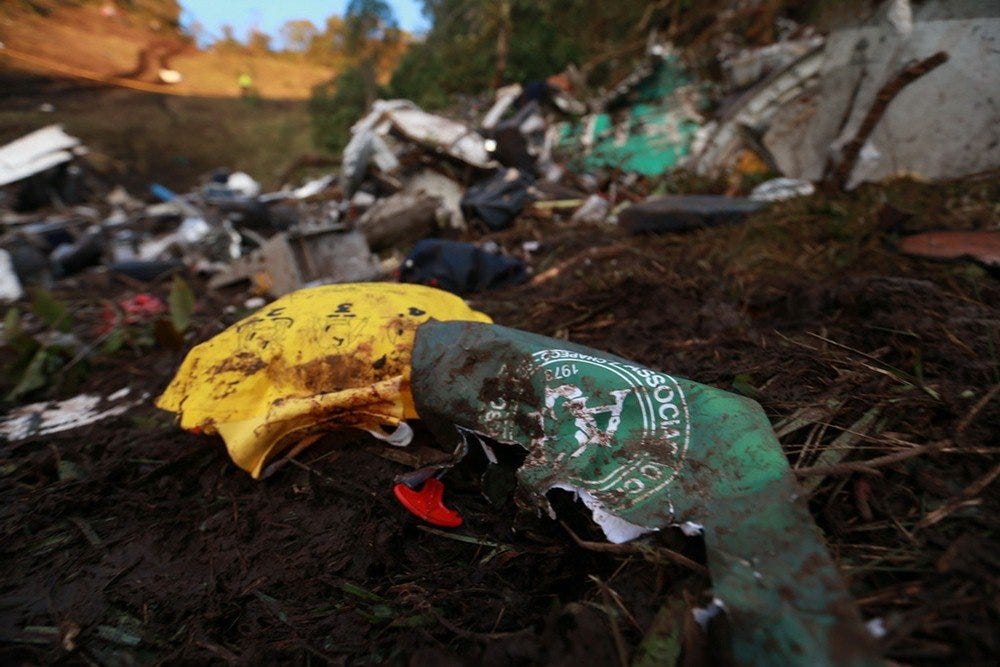 O inesperado: A queda do avião da Chapecoense
