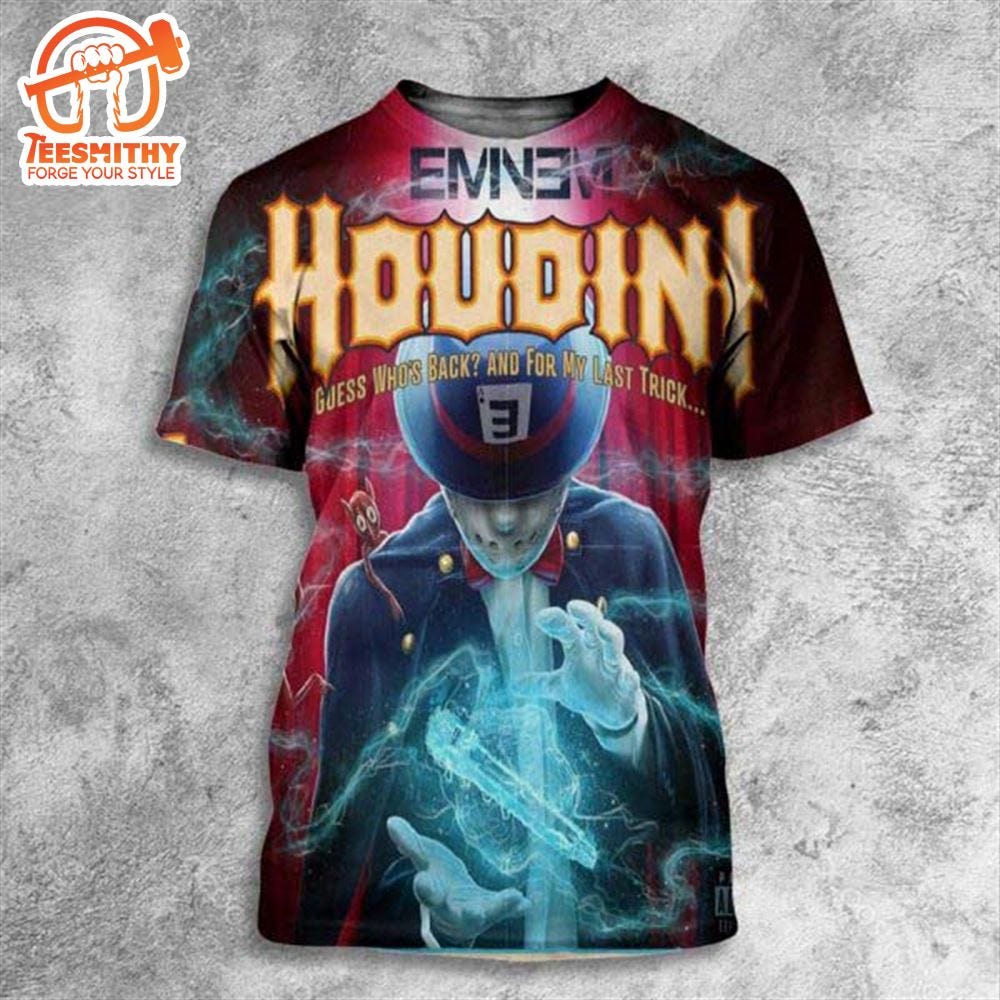 Eminem Men's Tape Graphic T-Shirt - Grey Tee, Medium - View #8