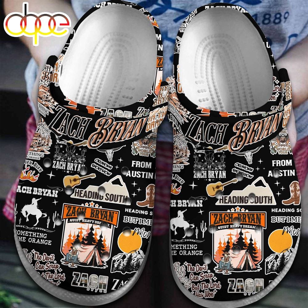 Zach Bryan Singer Music Clogs Shoes Comfortable For Men Women and Kids ...