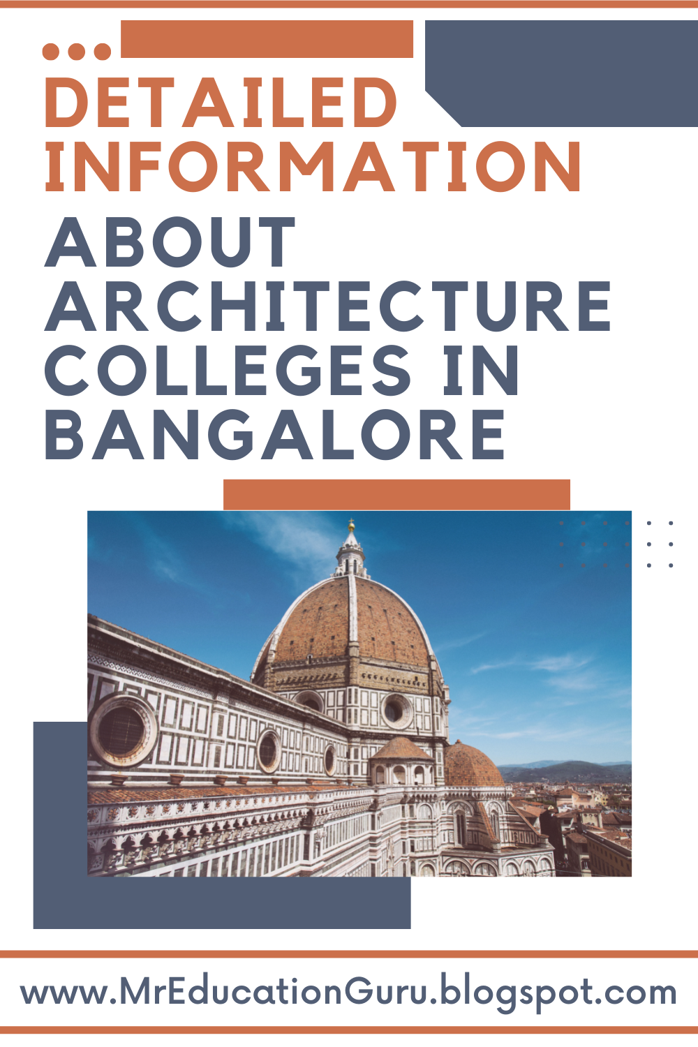 Detailed Information about Architecture Colleges in Bangalore by Mr