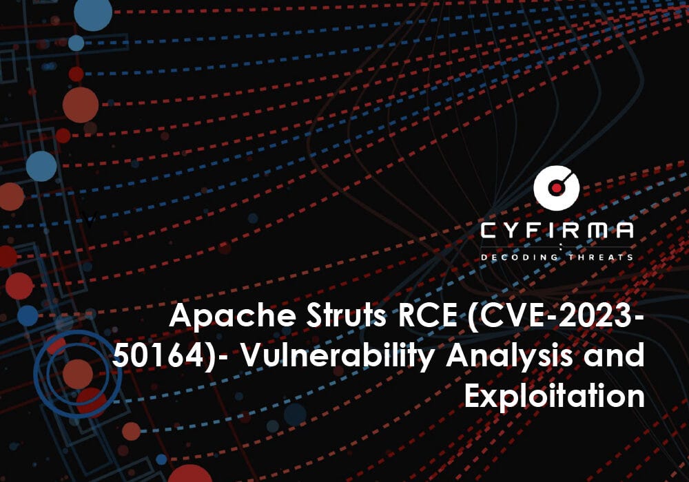 Apache Struts RCE (CVE202350164) Vulnerability Analysis and