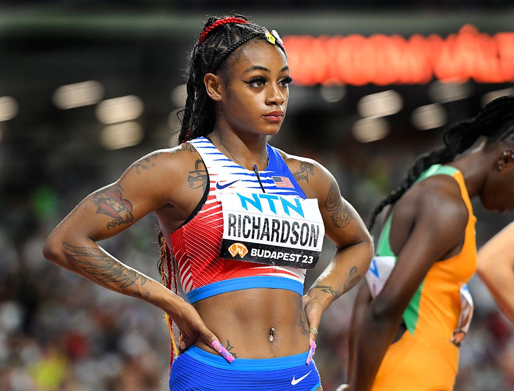 2023 U.S. Women’s Athlete Of The Year — Sha’Carri Richardson by