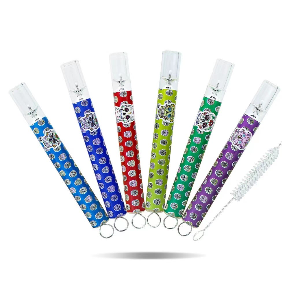 Glass One Hitter Wholesale by Oow789 Medium