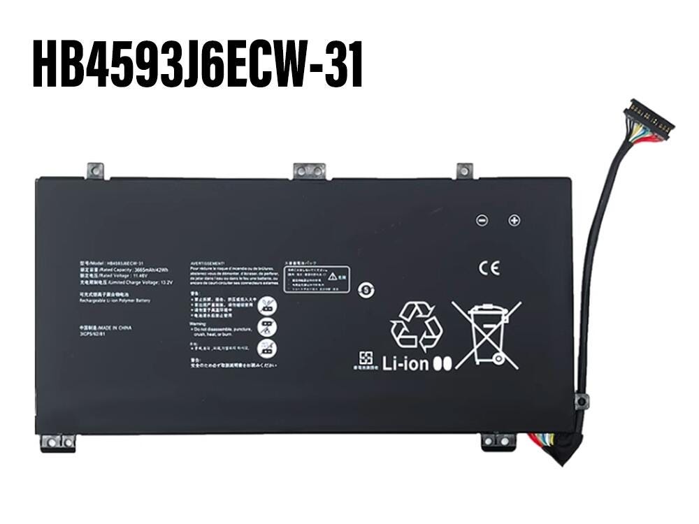 Batteria Per Huawei MateBook 13 - ANTIE HB4593J6ECW 11.4V 3660mAh - Foto 6
