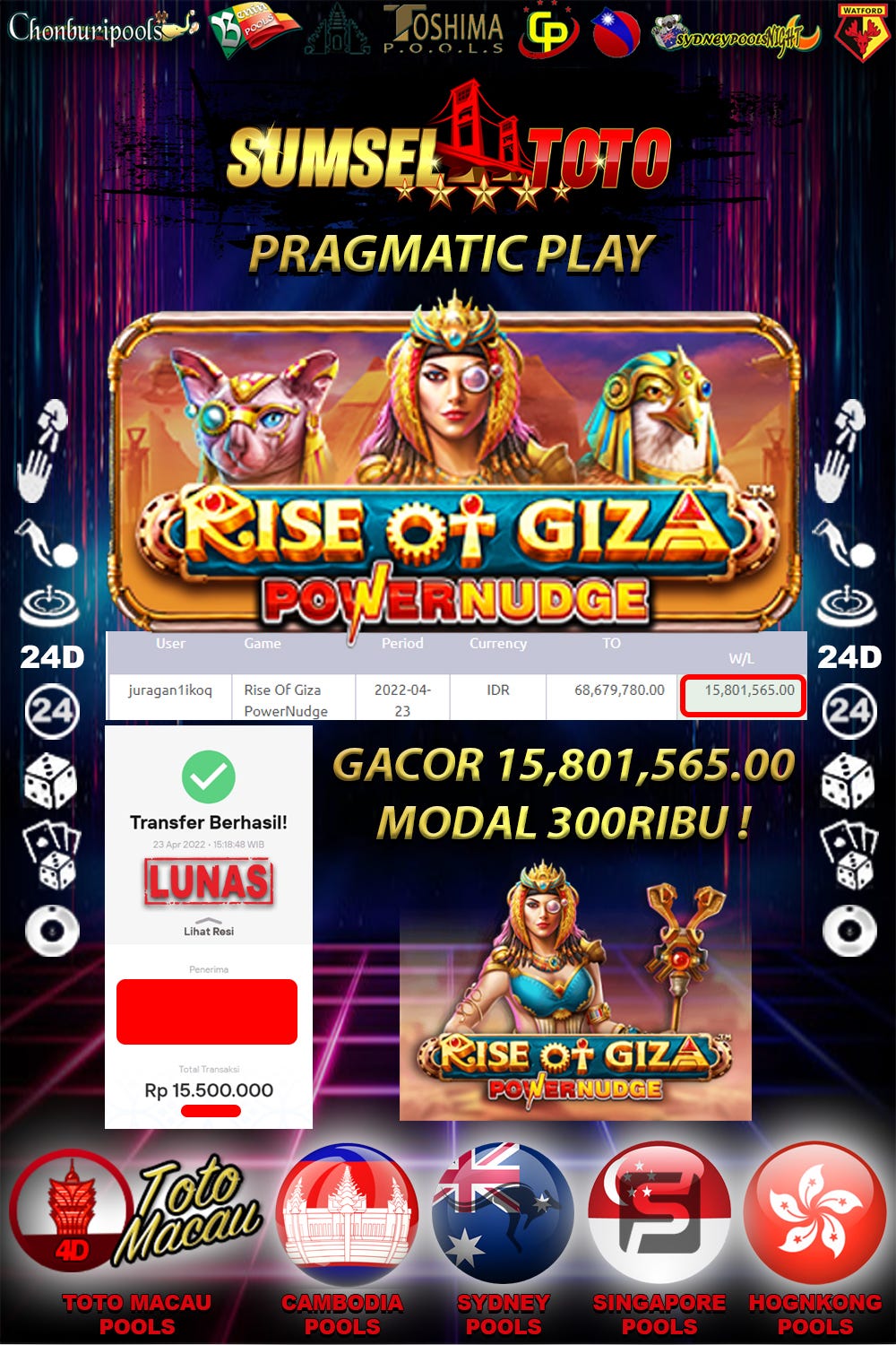 BUKTI JP SLOT GACOR