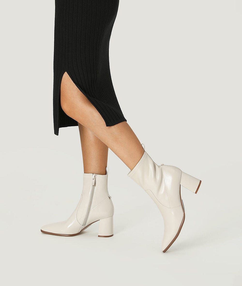 comfiest heeled boots
