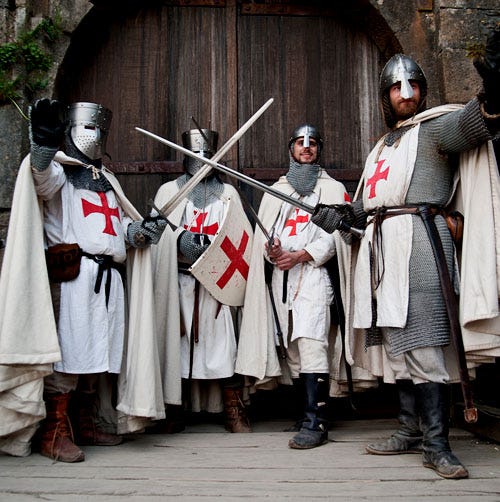 The Knights Templar and Knights Hospitaller