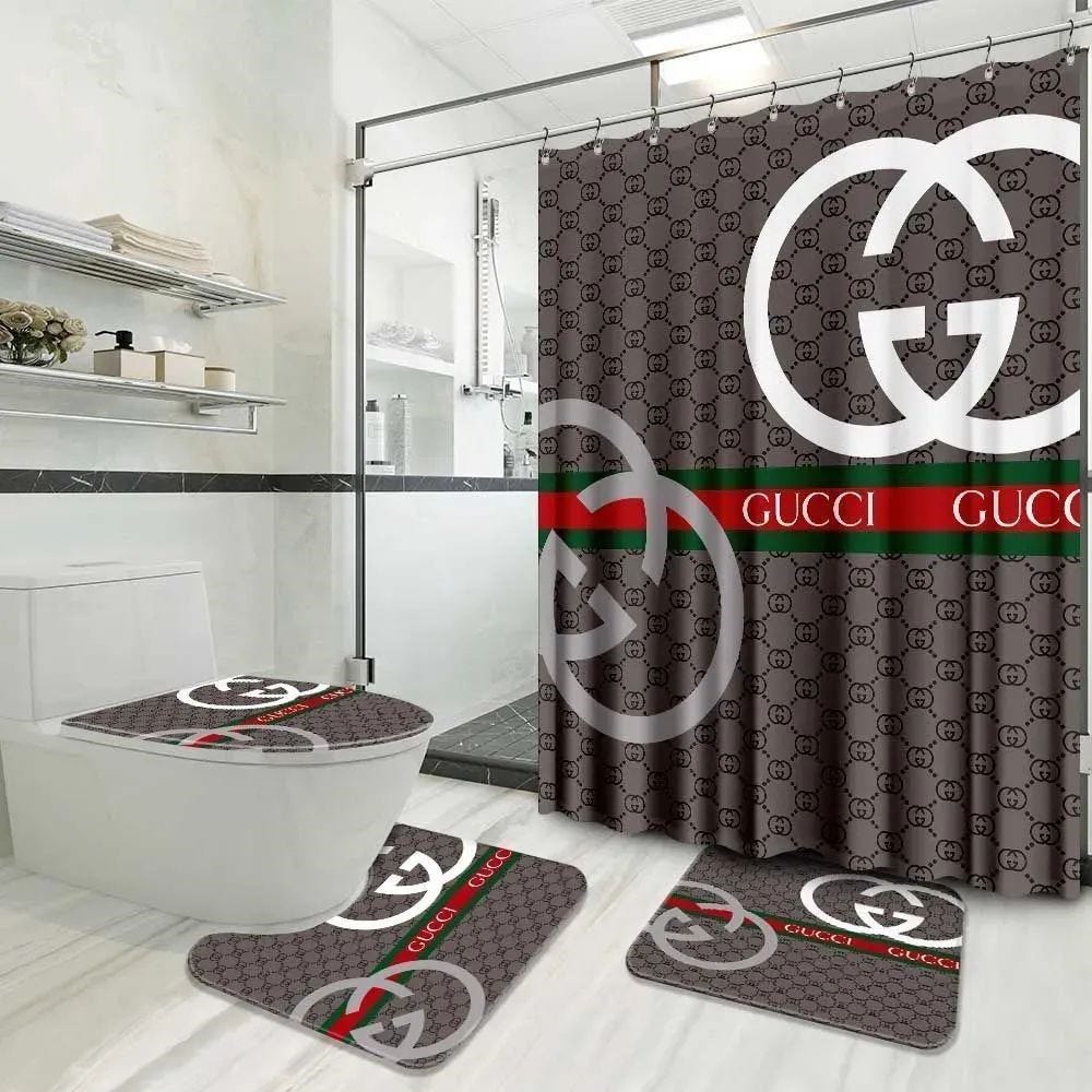 Gucci Bathroom Set Home Decor Bath Mat Hypebeast Luxury Fashion Brand KG, by SuperHyp Store, Oct, 2023