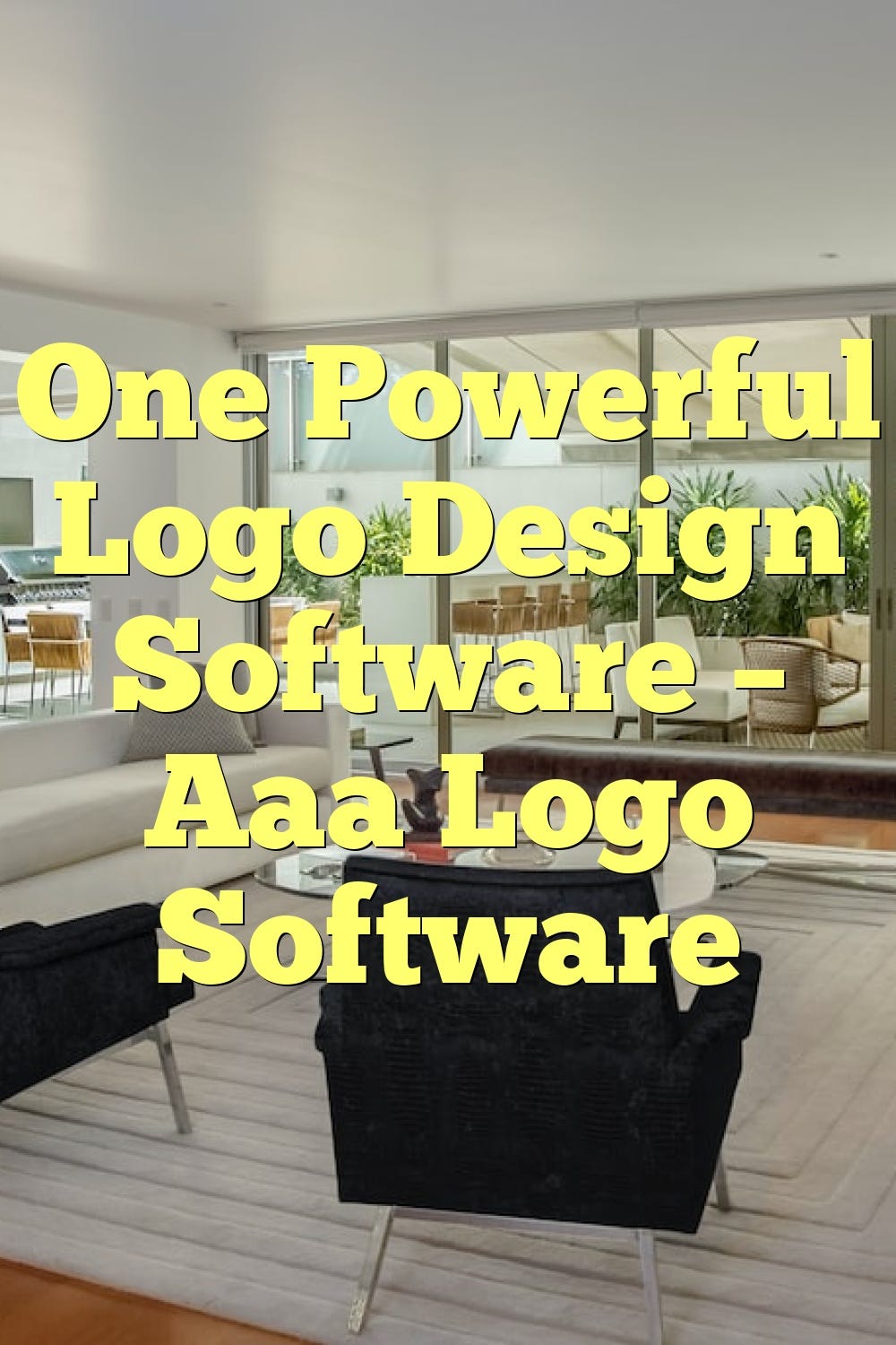 One Powerful Logo Design Software — Aaa Logo Software by