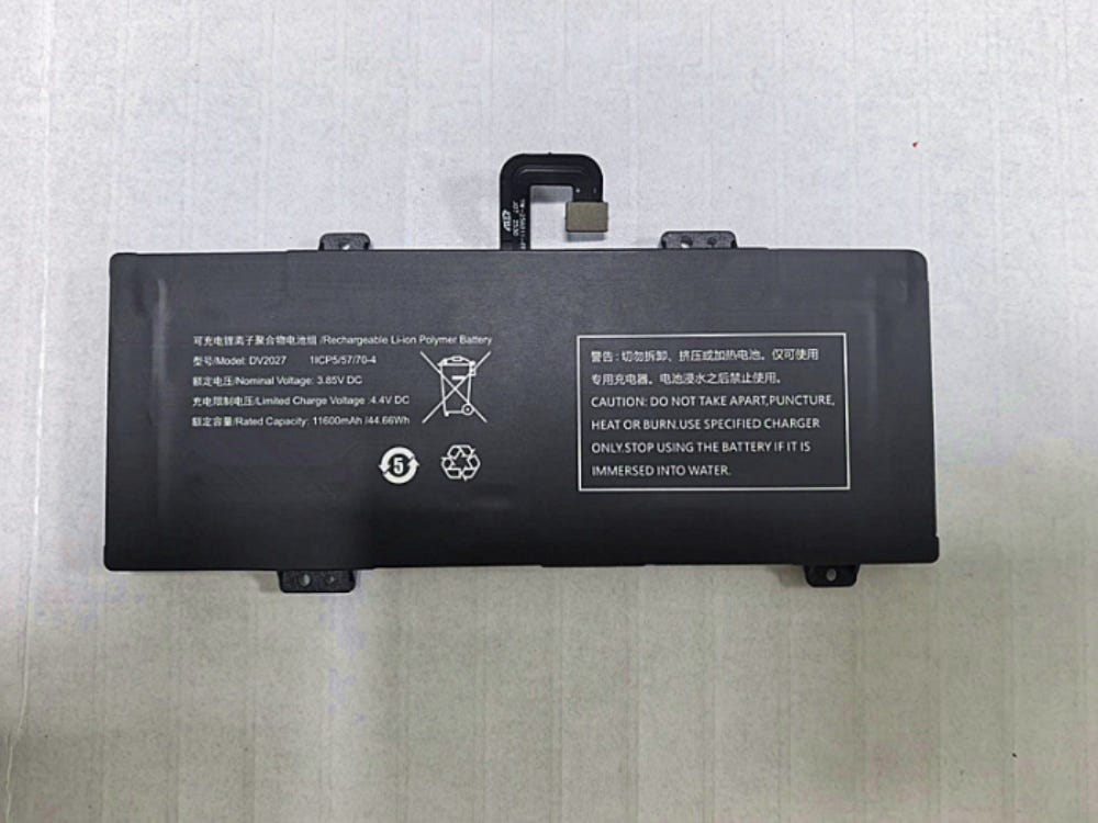3.85V 11600mAh/44.66Wh batterie compatible modèle AUTEL DV2027
