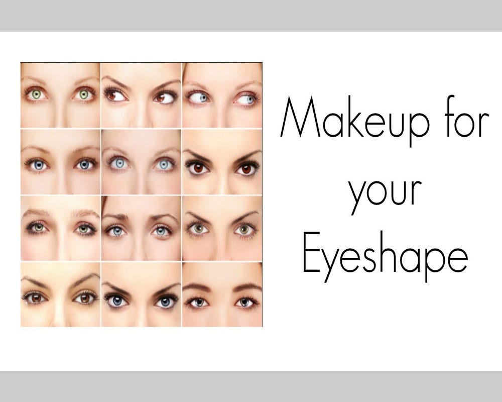 Eye shape makeup deals