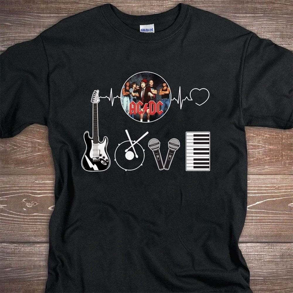 Acdc Heartbeat Type 3 T Shirt | by SuperHyp Store | Oct, 2023 | Medium