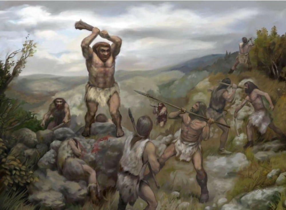 Neanderthal Among Cro-Magnons. It feels like I'm surrounded | by Polojko |  Medium