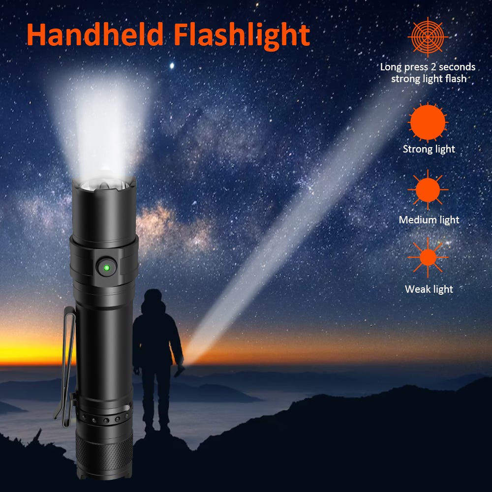 Brightest 2024 handheld flashlight