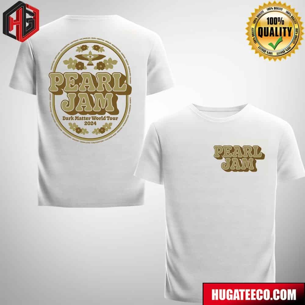 Pearl Jam Dark Matter World Tour 2024 Schedule List Merchandise Two