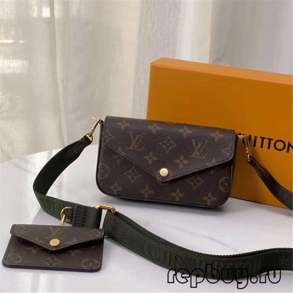 Louis Vuitton Félicie Strap & Go Handbag in Beige – EliteLaza
