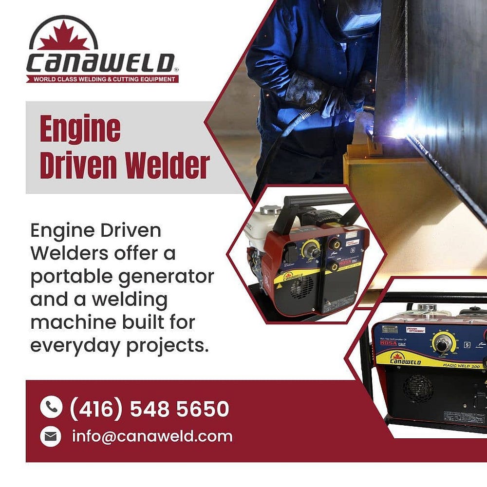Meet Power. Meet The EngineDriven Welder. Canaweld Inc Medium