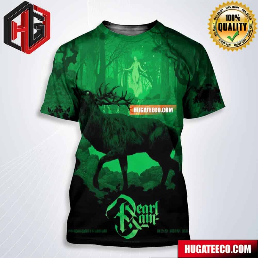 Pearl Jam Poster Art By Ken Taylor For Marlay Park Dublin Ireland