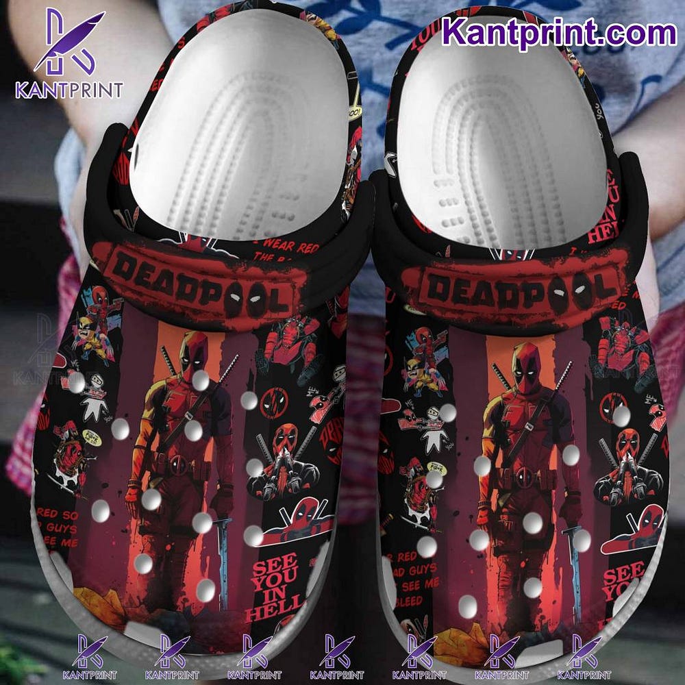 Deadpool See You In Hell Crocs Footwear | by Kantprint Store | Feb ...