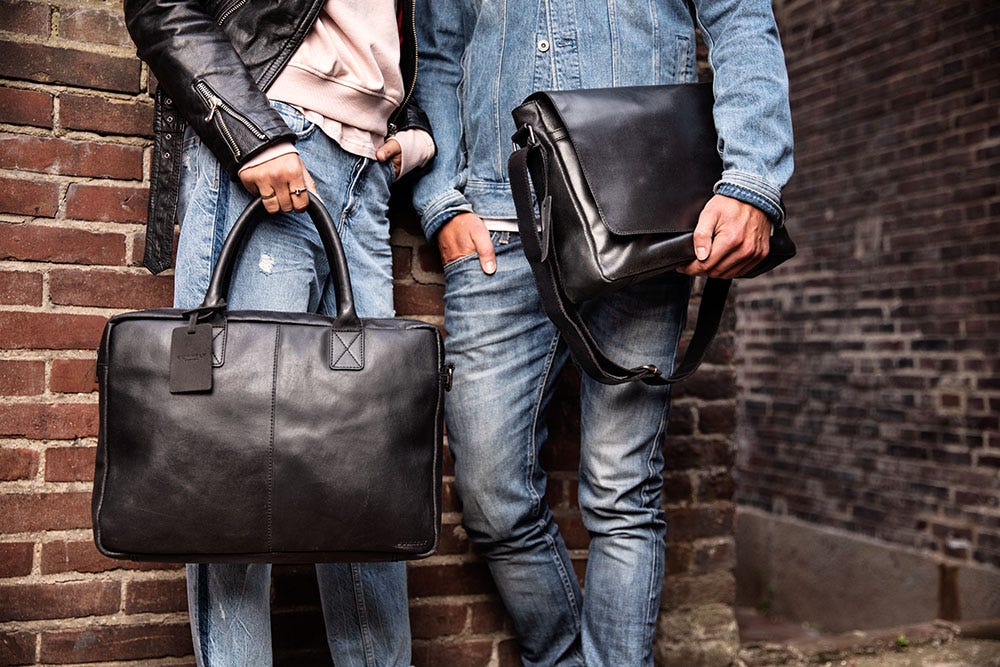 Burkely Leder Laptoptasschen für Damen und Herren