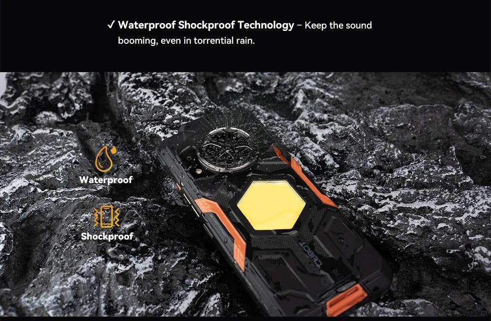 KingKong Power 5: potente torcia, altoparlante e batteria da 15.300mAh