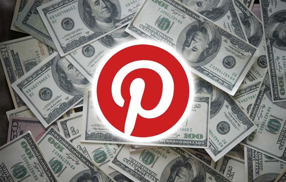 I made $320 on Pinterest this month after five years of just saving random stuff